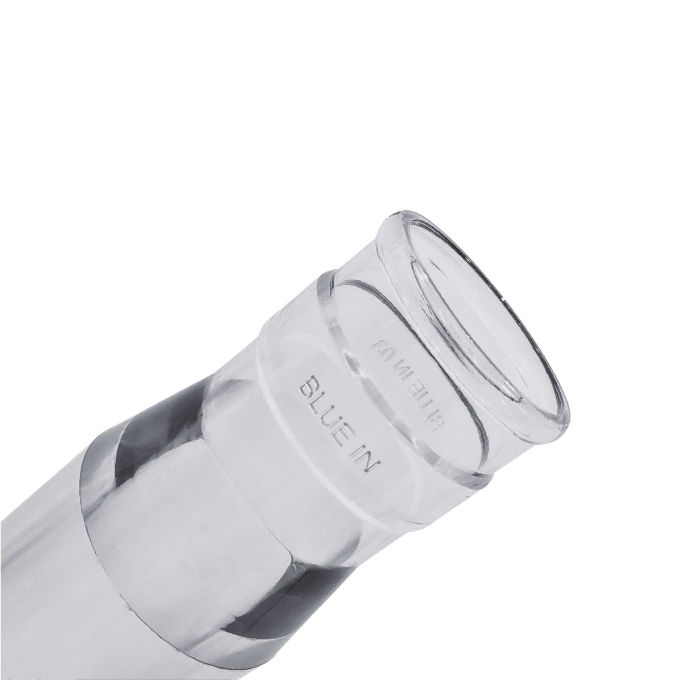 Transparent PET preform used for jar molding